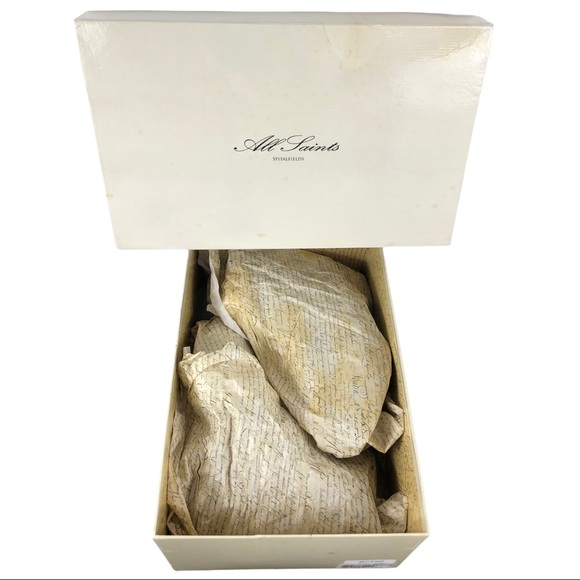 🆕 All Saints Bonny Cuban Fringe Harness Boots - Picture 2 of 12